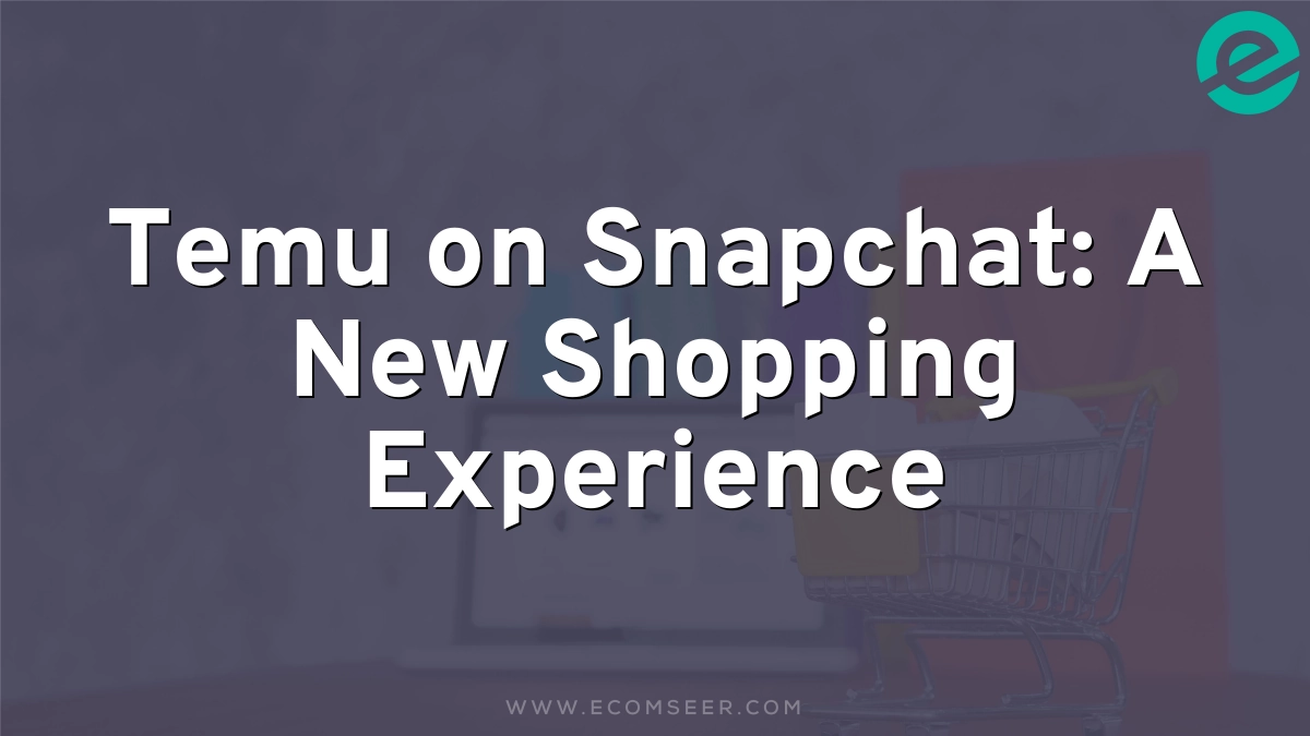 Temu on Snapchat: A New Shopping Experience