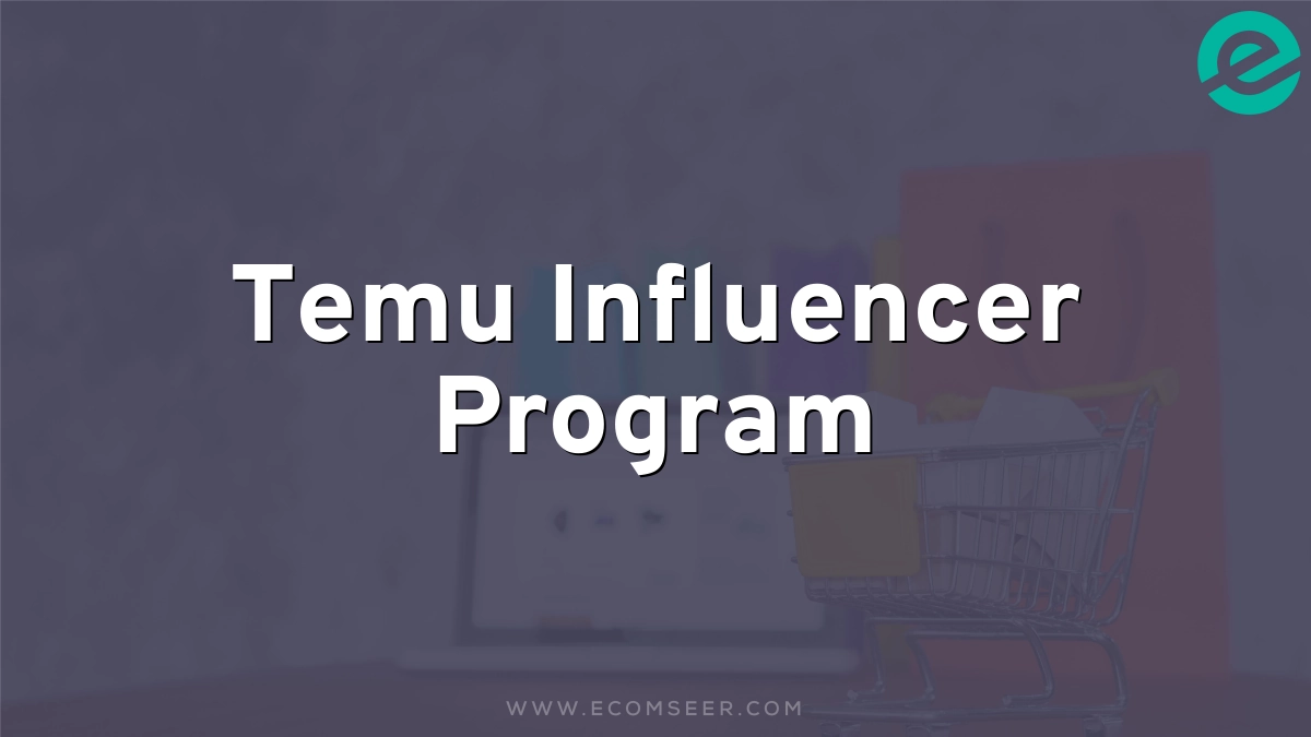 Temu Influencer Program